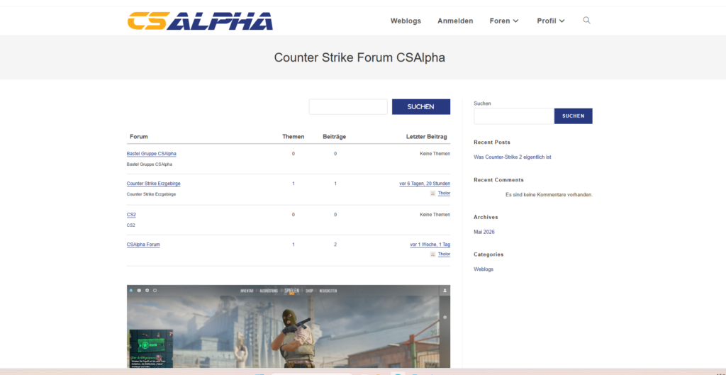 CS Forum CSAlpha